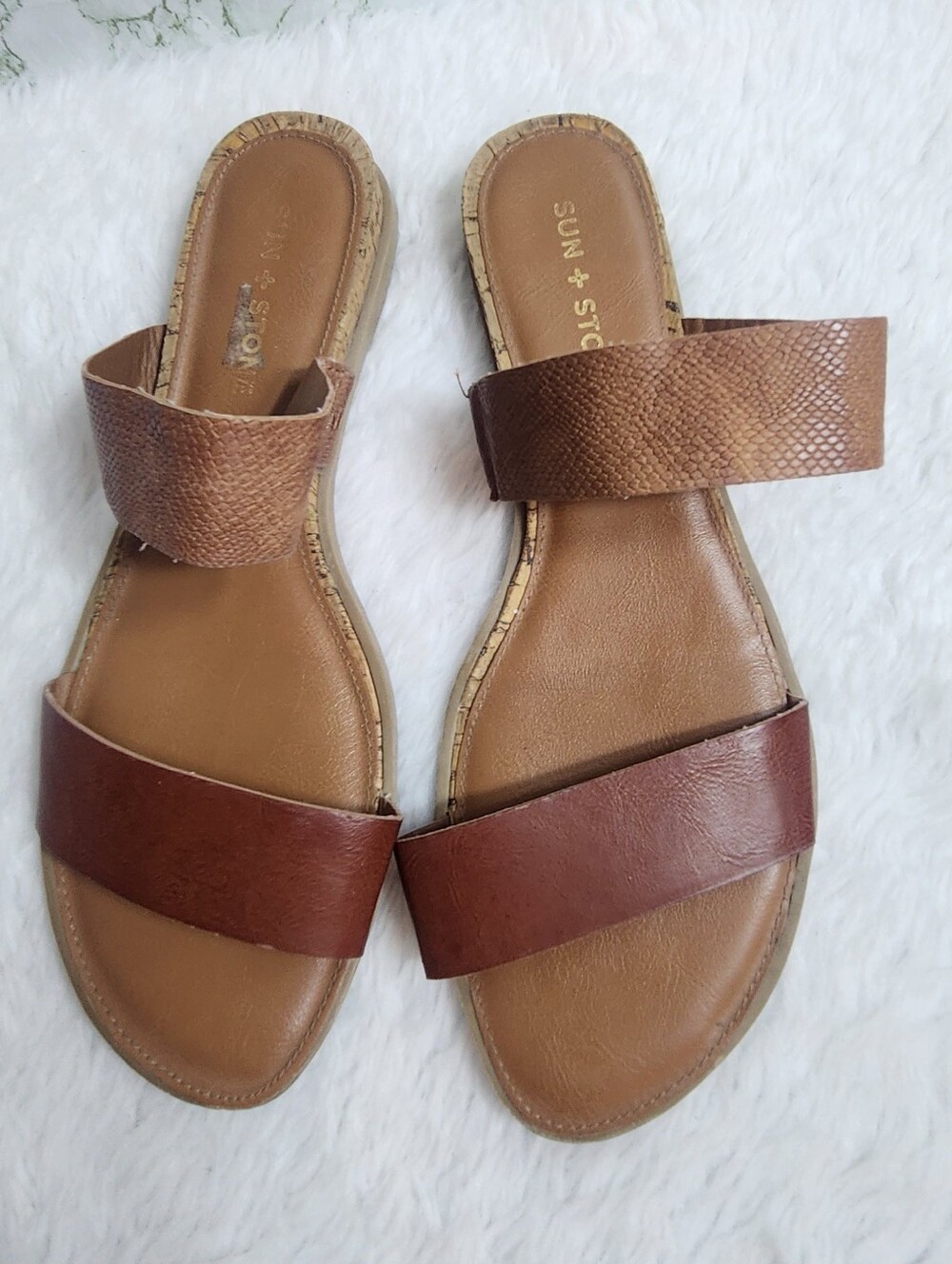 SUN + STONE Sandals